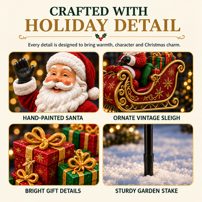 🔔🎄 Festive From Every Angle ✨– Magical Christmas Cascade Solar Garden Light🎄🎁