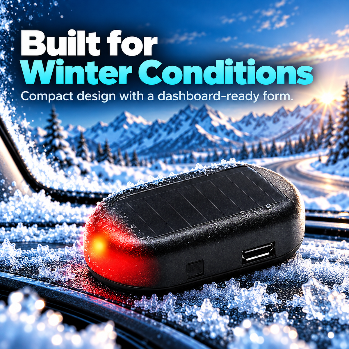 ❄️ Electromagnetic Snow & Ice Device for Cars – Winter Windshield Accessory 🚗