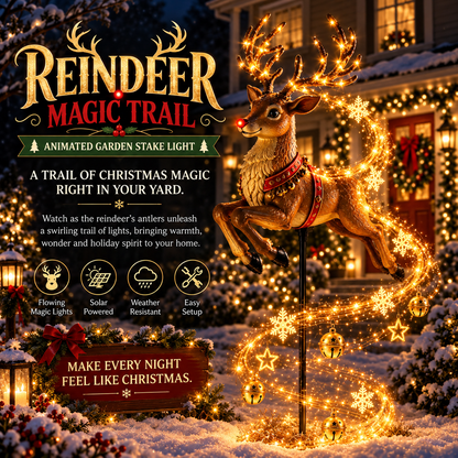 🔔🎄 Festive From Every Angle ✨– Magical Christmas Cascade Solar Garden Light🎄🎁