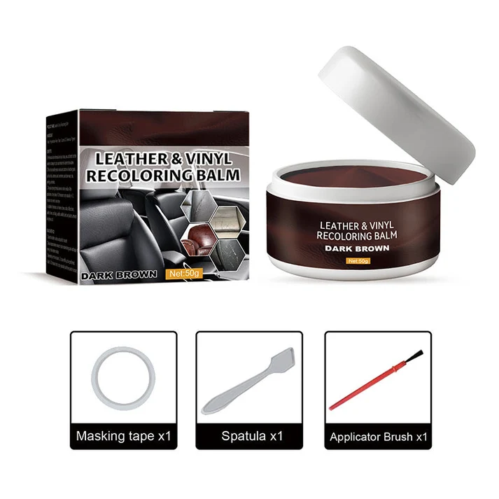 🔥Leather Repair Paste – Fix Cracks, Scratches & Tears