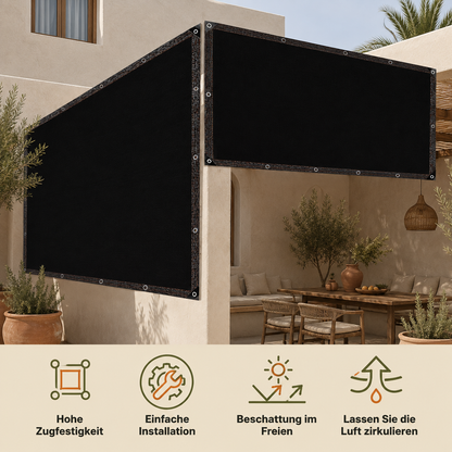 🎁Heavy‑Duty Sunblock Shade Cloth, Breathable Outdoor Shade Fabric for Patio, Garden, Backyard, Create Cool Comfortable Shaded Space