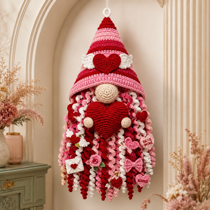 🧶 DIY Seasonal 3D Crochet Door Hanger Kit Collection | Coordinated Yarn, Filling, Accessories & Step-by-Step Instructions Included 💕