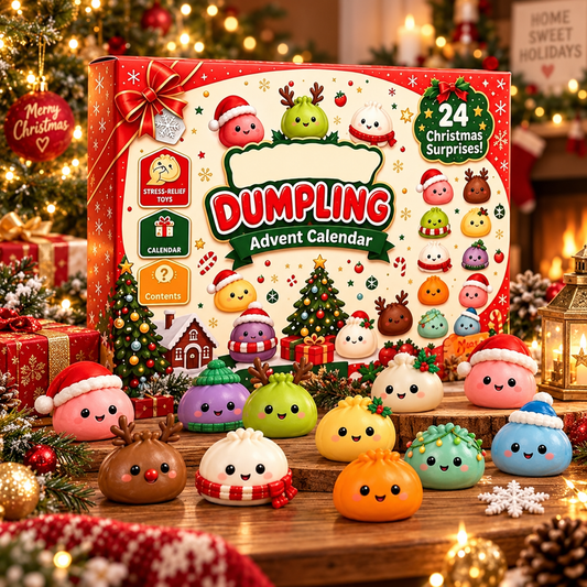 🎄 24-Day Squishy Advent Calendar – A New Christmas Surprise Every Day