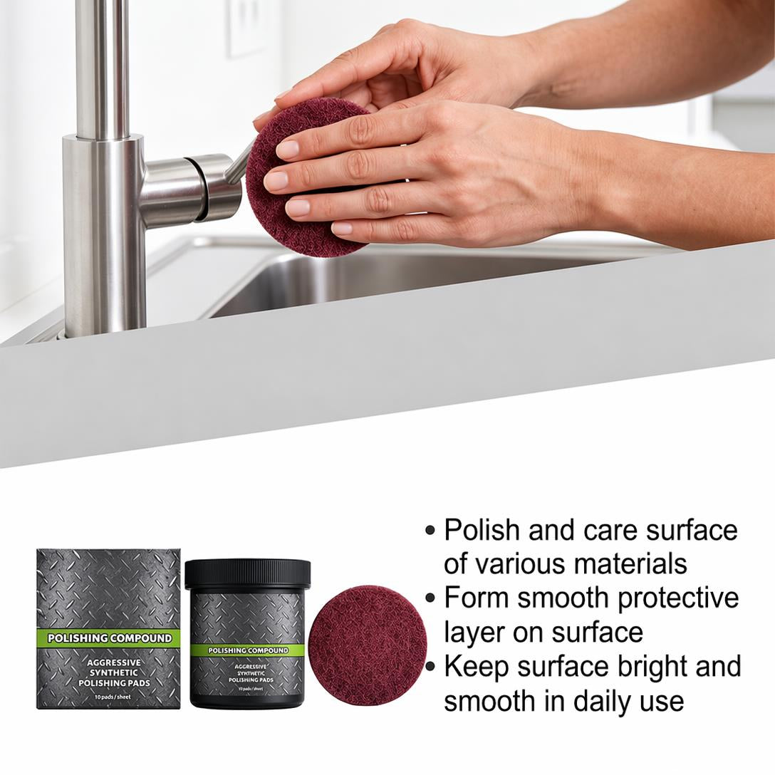 ✨ All-in-One Surface Restoration Polish Kit – Remove Oxidation, Water Spots & Dullness