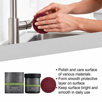 ✨ All-in-One Surface Restoration Polish Kit – Remove Oxidation, Water Spots & Dullness