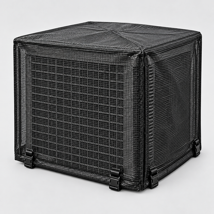 🍃 Heavy-Duty Breathable Mesh AC Cover – Keep Leaves & Debris Out