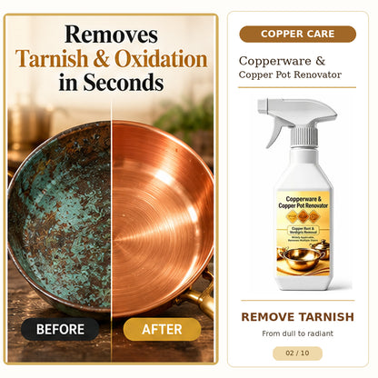 ✨ Copper Pot & Cookware Cleaner – Restore Shine & Remove Tarnish