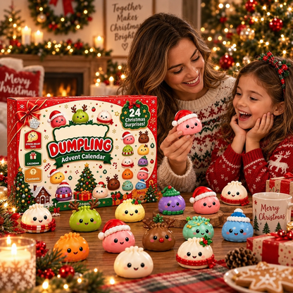 🎄 24-Day Squishy Advent Calendar – A New Christmas Surprise Every Day