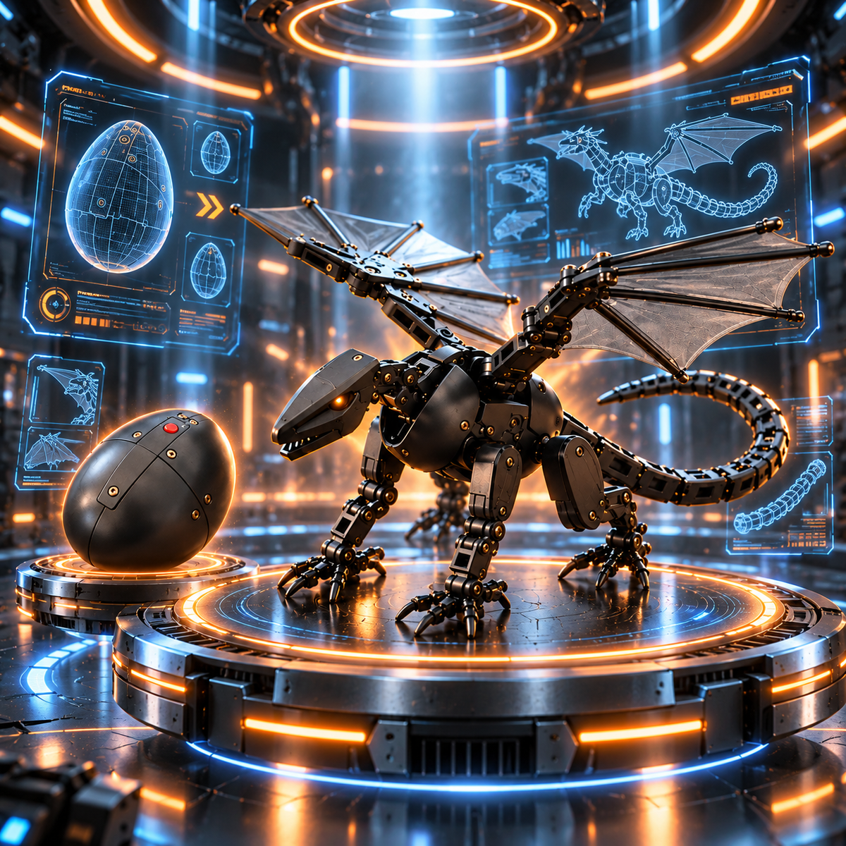 🥚🐉 DragonMorph – Magical Egg-to-Dragon Transforming Mechanical Toy | Unique Gift for Dragon Lovers