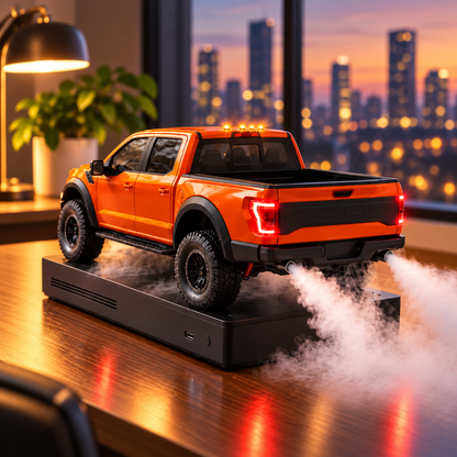 🚘 LED Pickup Truck Humidifier – Exhaust-Style Mist Effect & Cool Desktop Decor