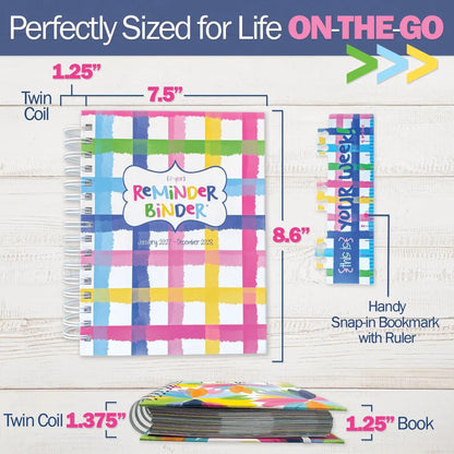 📅✨ 2027–2028 Reminder Binder – 24-Month All-in-One Life Planner