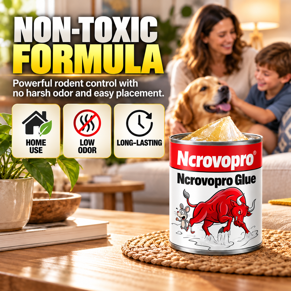 🐭💪 Ultra-Strong Mouse & Ncrovopro Trap – Powerful Rodent Control!