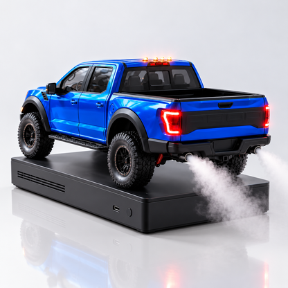 🚘 LED Pickup Truck Humidifier – Exhaust-Style Mist Effect & Cool Desktop Decor