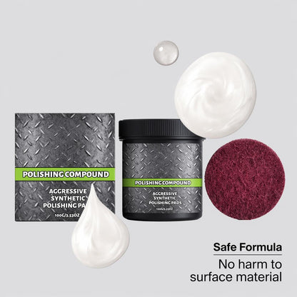 ✨ All-in-One Surface Restoration Polish Kit – Remove Oxidation, Water Spots & Dullness