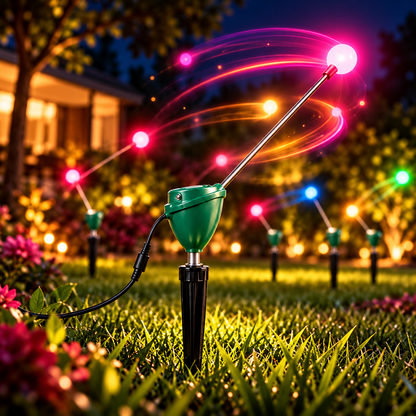 ✨ RGB Dancing Firefly Garden Lights – 7-Color Changing Motion Lights for Outdoor Garden & Landscape Decor