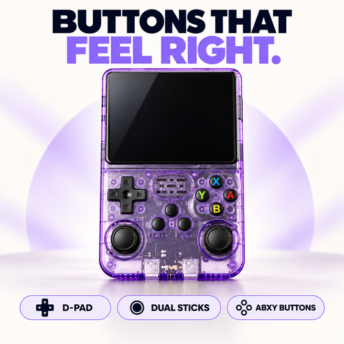 🎮 R36S Retro Handheld Gaming Console – 3.5″ IPS HD Display, Dual Joysticks & Classic Gaming Fun 🕹️