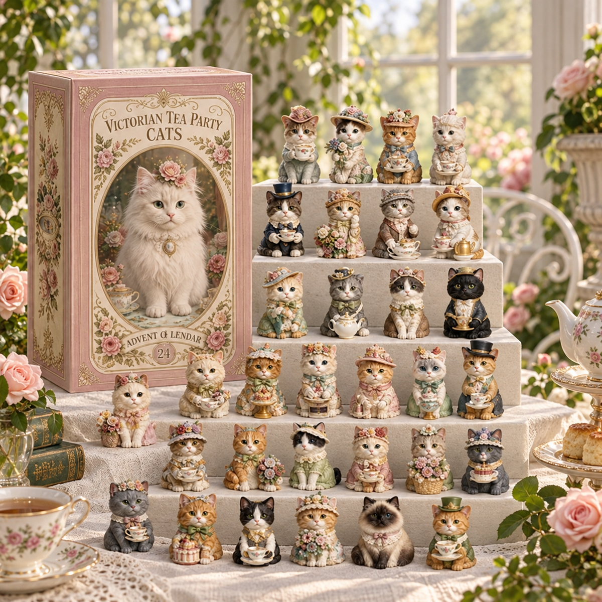 🎄 2026 Cat Advent Calendar – Christmas Countdown Gift for Cat Lovers