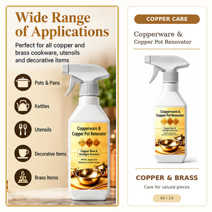 ✨ Copper Pot & Cookware Cleaner – Restore Shine & Remove Tarnish