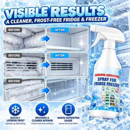 ❄️ Fridge & Freezer Defrosting Spray – Fast Ice & Frost Remover