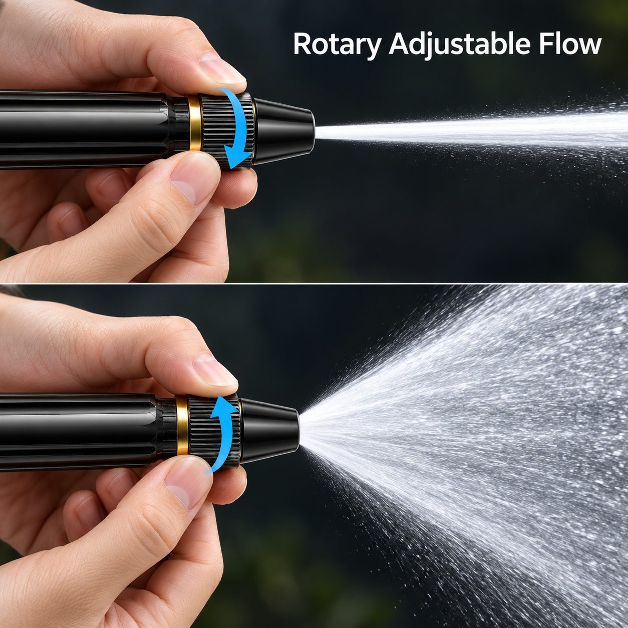 Rotary Adjustable Water Spray Tip