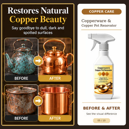 ✨ Copper Pot & Cookware Cleaner – Restore Shine & Remove Tarnish