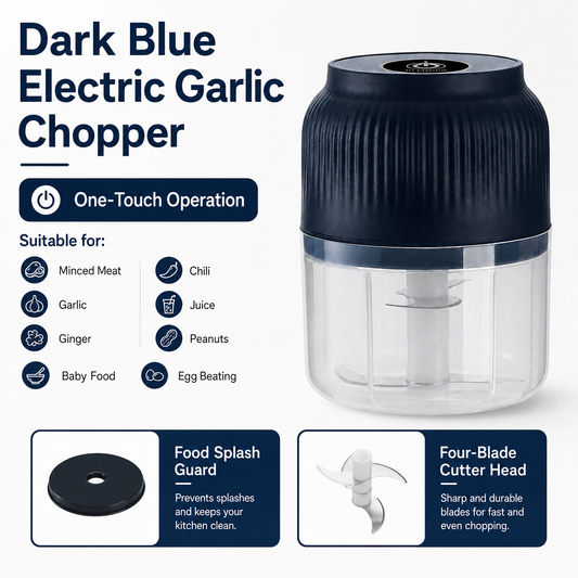 ⚡ Cordless Mini Food Chopper – Chop, Mince & Blend in Seconds