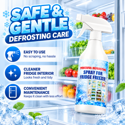 ❄️ Fridge & Freezer Defrosting Spray – Fast Ice & Frost Remover