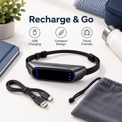 🌃Sleep Without Interruptions🌙 Smart Anti-Snoring Device for Quieter Nights
