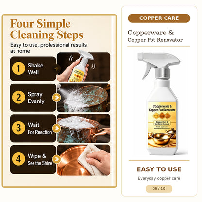 ✨ Copper Pot & Cookware Cleaner – Restore Shine & Remove Tarnish