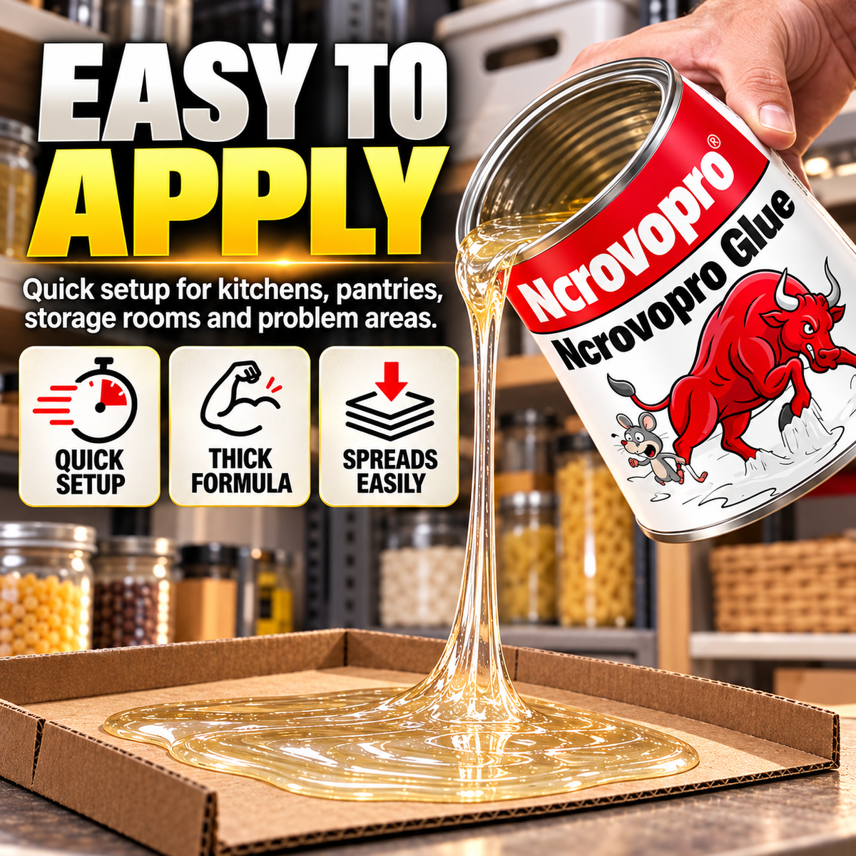 🐭💪 Ultra-Strong Mouse & Ncrovopro Trap – Powerful Rodent Control!