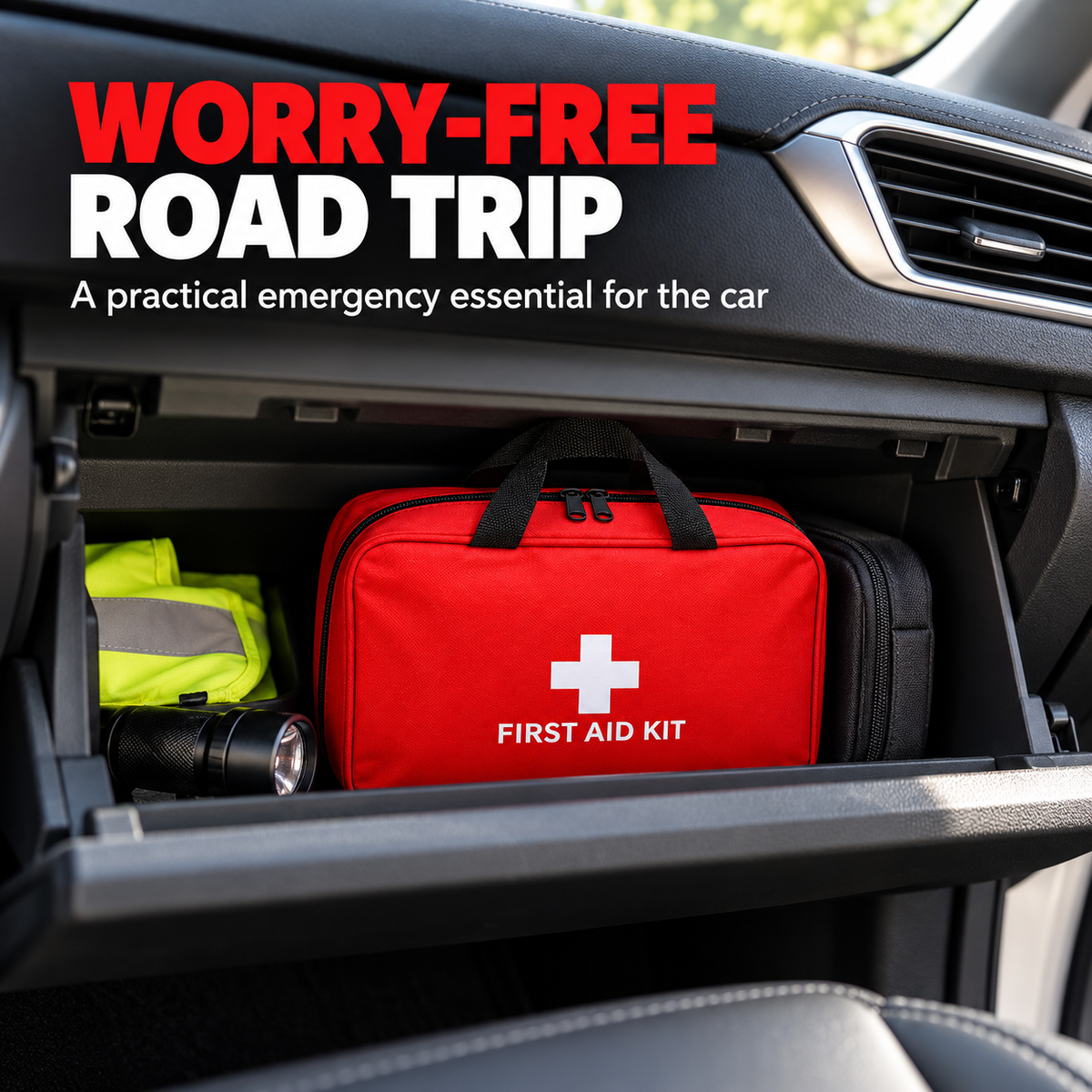 Emergency First Aid Kit for Car