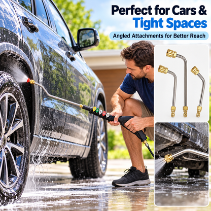 💦🚀 High-Pressure Washer Extension Wand Set – Reach Higher, Clean Faster & Easier! ✨
