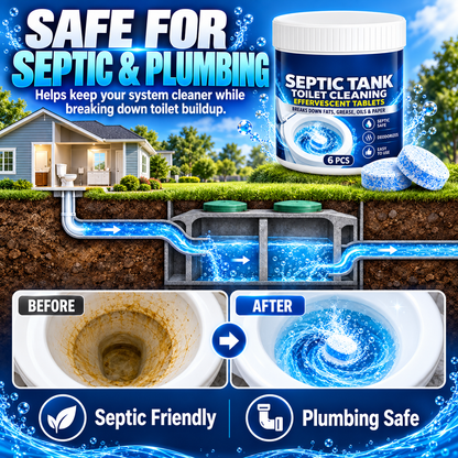 🚽 Drop, Fizz & Clean – Toilet Cleaning Tablets