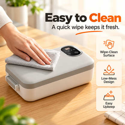 🍱 Portable Electric Heated Lunch Box – Enjoy Warm Meals Anywhere