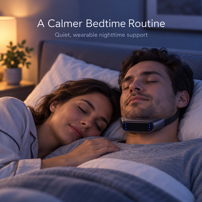 🌃Sleep Without Interruptions🌙 Smart Anti-Snoring Device for Quieter Nights