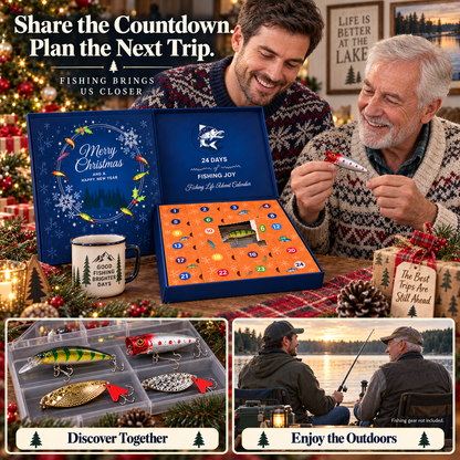 🎣 2026 Fishing Advent Calendar – 24 Days of Surprise Fishing Lures