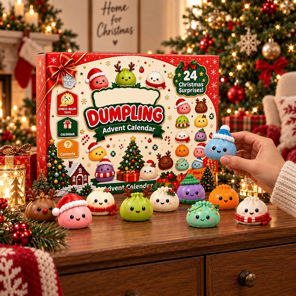 Complete Squishy Christmas character collection