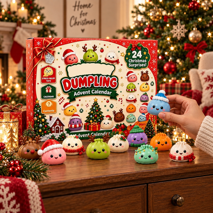 🎄 24-Day Squishy Advent Calendar – A New Christmas Surprise Every Day