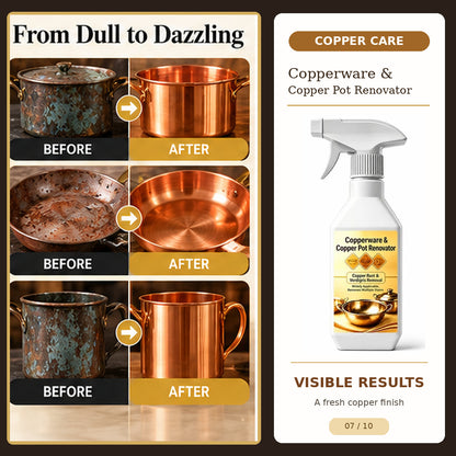 ✨ Copper Pot & Cookware Cleaner – Restore Shine & Remove Tarnish