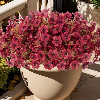 Fall Artificial Flower Halloween 12pcs, UV Resistant Colorful Fake Flower🍂