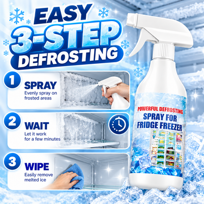❄️ Fridge & Freezer Defrosting Spray – Fast Ice & Frost Remover
