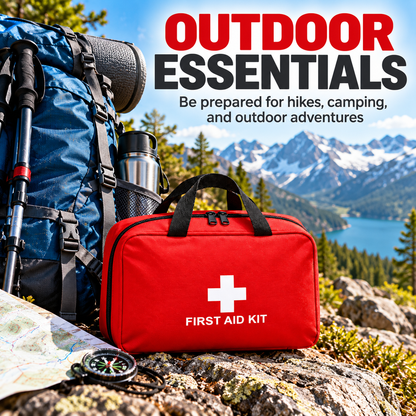 🚑 330-Piece Waterproof Emergency First Aid Kit – Complete Survival & Safety Set 🩹