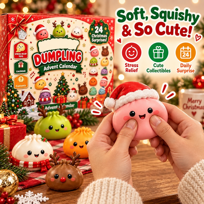 🎄 24-Day Squishy Advent Calendar – A New Christmas Surprise Every Day