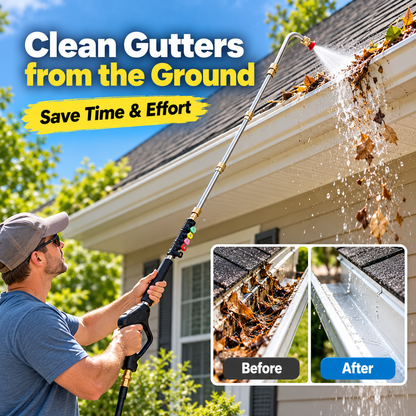 💦🚀 High-Pressure Washer Extension Wand Set – Reach Higher, Clean Faster & Easier! ✨