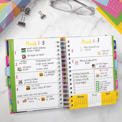 📅✨ 2027–2028 Reminder Binder – 24-Month All-in-One Life Planner
