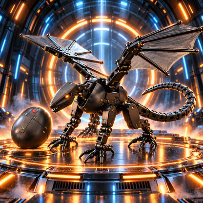 🥚🐉 DragonMorph – Magical Egg-to-Dragon Transforming Mechanical Toy | Unique Gift for Dragon Lovers