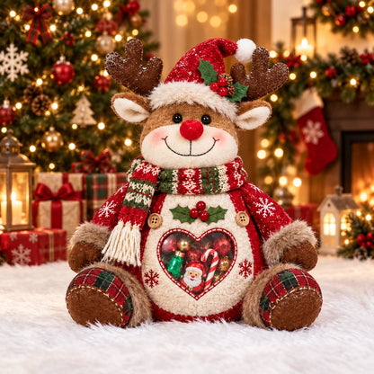 💯🎅 Refillable Christmas Figurine Treat Holder