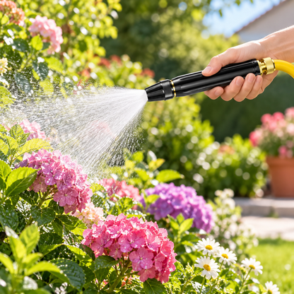 🚿Adjustable High-Pressure Water Spray Nozzle – Car Wash & Outdoor Cleaning