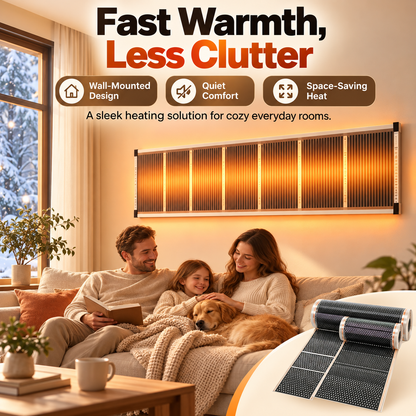 Wall-Mounted Infrared Heating Panel – Indoor Radiant Heater