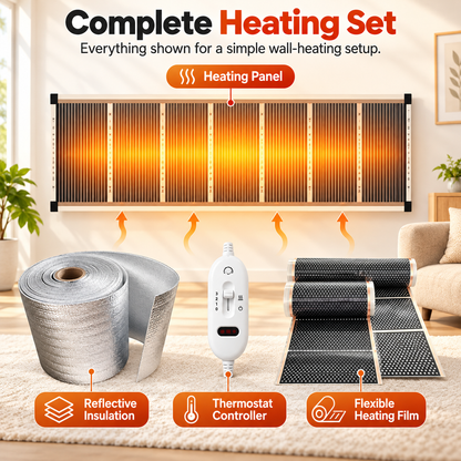 Wall-Mounted Infrared Heating Panel – Indoor Radiant Heater